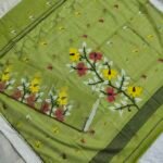 Khadi Silk Jamdani Dress Material 2Pcs Set (KJDM48)