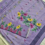 Khadi Silk Jamdani Dress Material 2Pcs Set (KJDM50)