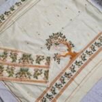 Khadi Silk Jamdani Dress Material 2Pcs Set (KJDM54)