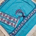 Khadi Silk Jamdani Dress Material 2Pcs Set (KJDM56)