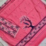 Khadi Silk Jamdani Dress Material 2Pcs Set (KJDM60)