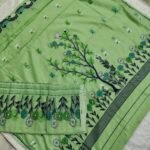 Khadi Silk Jamdani Dress Material 2Pcs Set (KJDM66)
