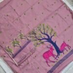 Khadi Silk Jamdani Dress Material 2Pcs Set (KJDM77)