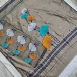 Khadi Silk Jamdani Dress Material 2Pcs Set (KJDM78)