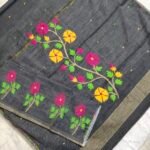 Khadi Silk Jamdani Dress Material 2Pcs Set (KJDM80)