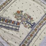 Khadi Silk Jamdani Dress Material 2Pcs Set (KJDM82)