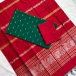 Raw Silk Dress Material 3Pcs Set (RSDM18)