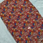 Kalamkari Cotton Fabric 2.5 Mtr (KCF07)