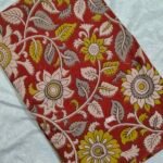 Kalamkari Cotton Fabric 2.5 Mtr (KCF13)