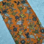 Kalamkari Cotton Fabric 2.5 Mtr (KCF19)