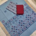 Mangalariri Cotton with Print 3Pcs Set (PCDM14)