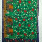 Pen Kalamkari Chennuru Silk Dupatta (PKCS04)