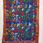 Pen Kalamkari Chennuru Silk Dupatta (PKCS09)